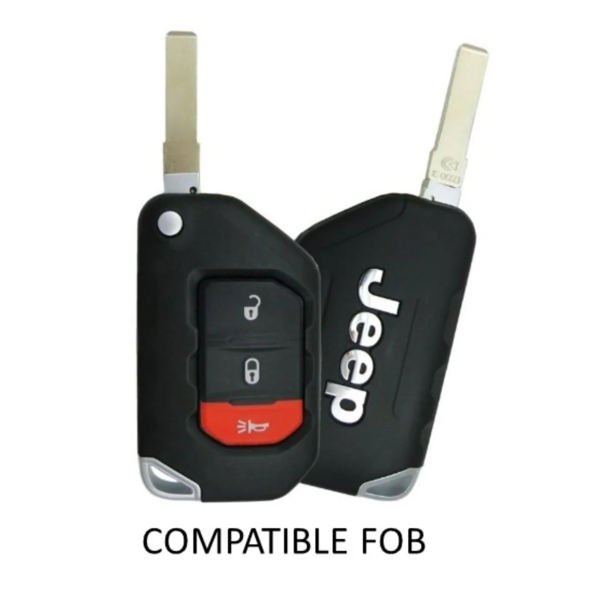 AJT Design Key Fob for Jeep Wrangler JL (2018-2024) - Image 4