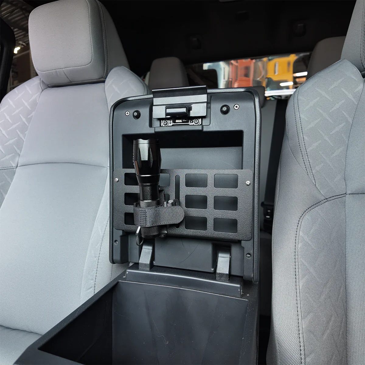 Cali Raised Interior Center Console Molle Panel for Tacoma (2024) - Image 4