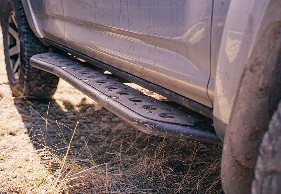 Cali Raised Step Edition Rock Sliders for Tacoma (2005-2023) - Image 3