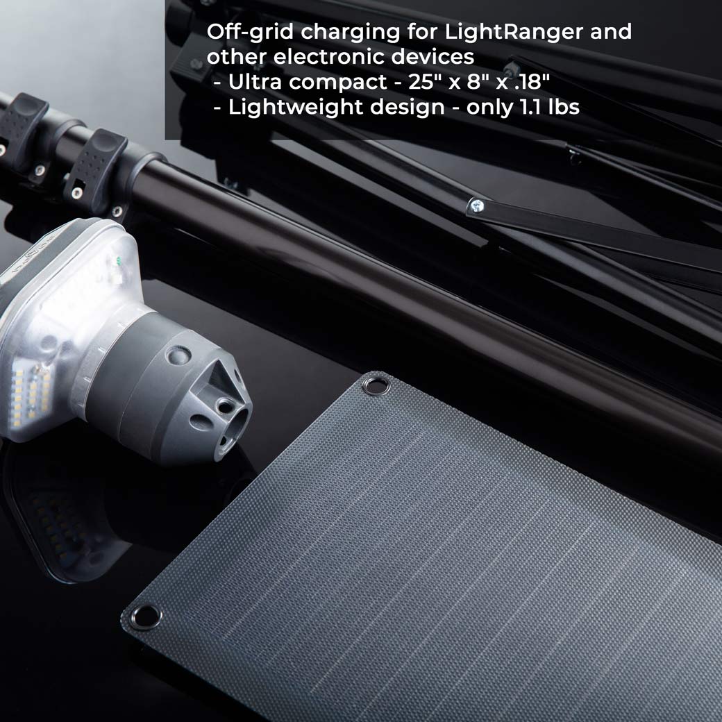 Devos 20 Watt Portable Solar Panel w/ LightRanger Receiver - Image 4