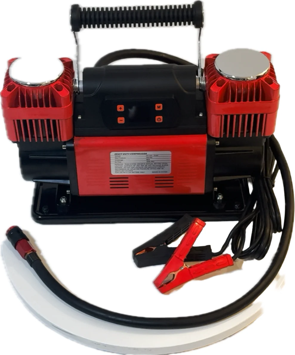 Digital Combo Pac 300LPM 12V Twin Cylinder Heavy Duty Offroad, Overland Air Compressor - Image 10