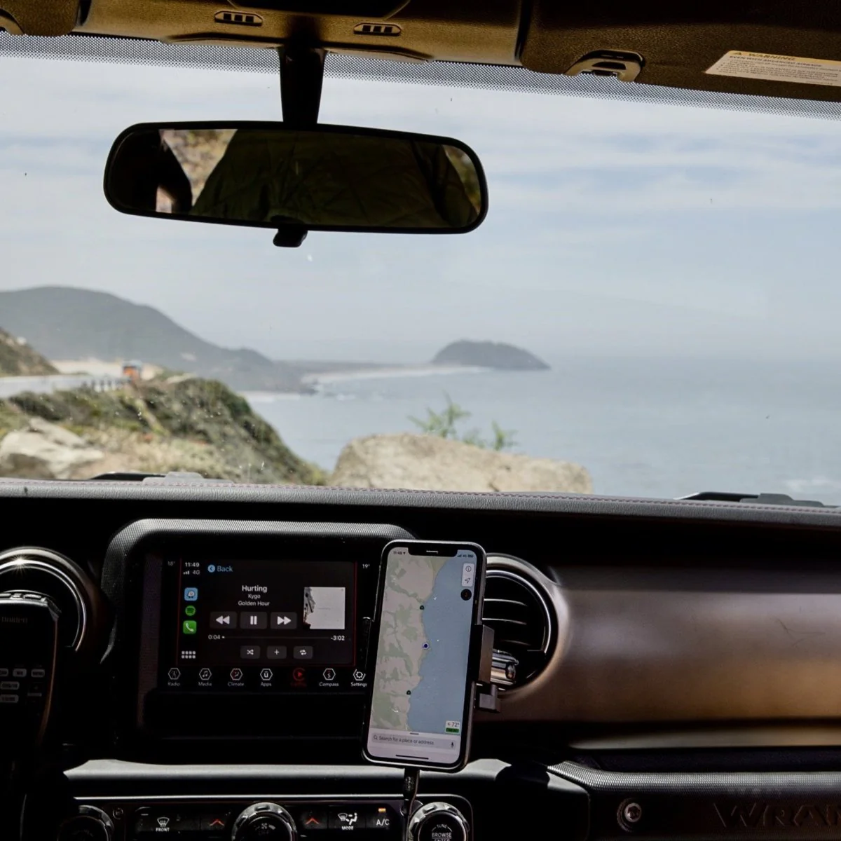 Offroam Phone Mount Kit for Jeep Wrangler & Gladiator - Image 9