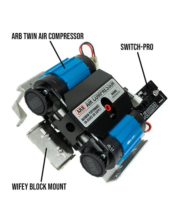 Rago Fabrication Air Compressor Mount for Tacoma (2016-2023) - Image 9