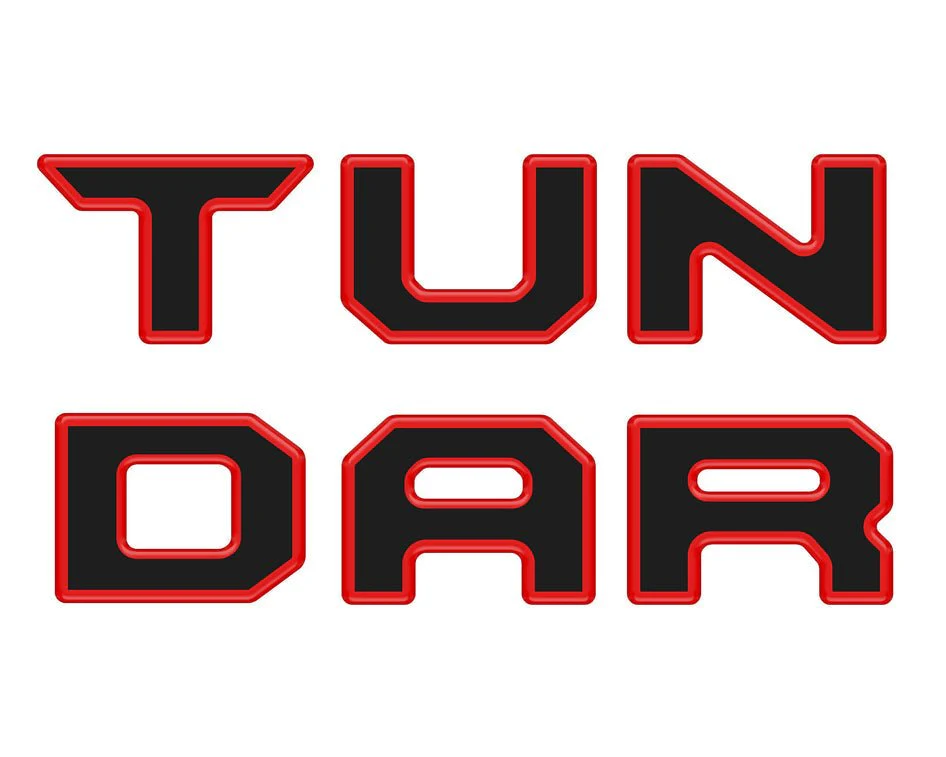 Tufskinz Bed Rail Letter Overlay for Tundra (2022-2026) - Image 18
