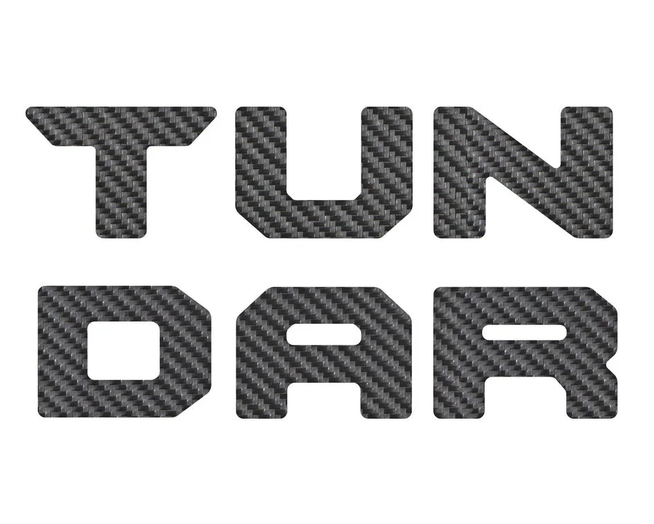 Tufskinz Bed Rail Letter Overlay for Tundra (2022-2026) - Image 5