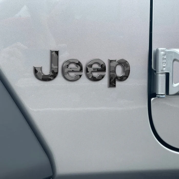 Tufskinz "Jeep" Driver/Passenger Overlays for Wrangler JL (2018-2024) - Image 5