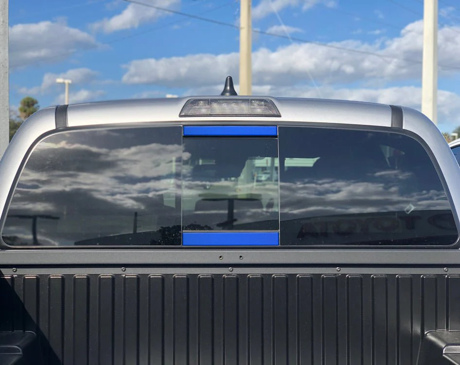 Tufskinz Rear Power Sliding Window Accent Trim for Tacoma (2016-2023) - Image 19