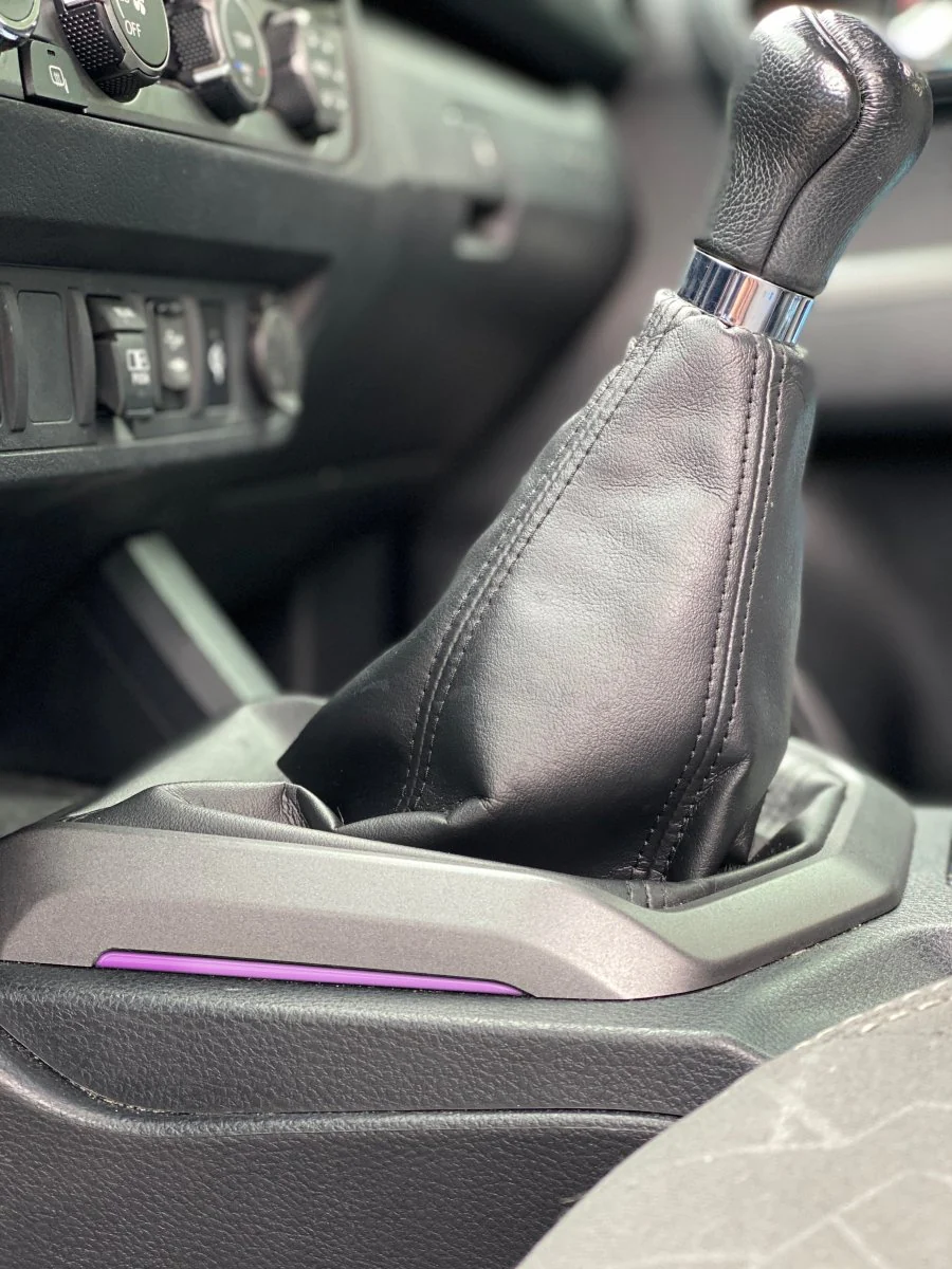 Tufskinz Side Center Console Line Inserts (Manual) for Tacoma (2016-2023) - Image 16