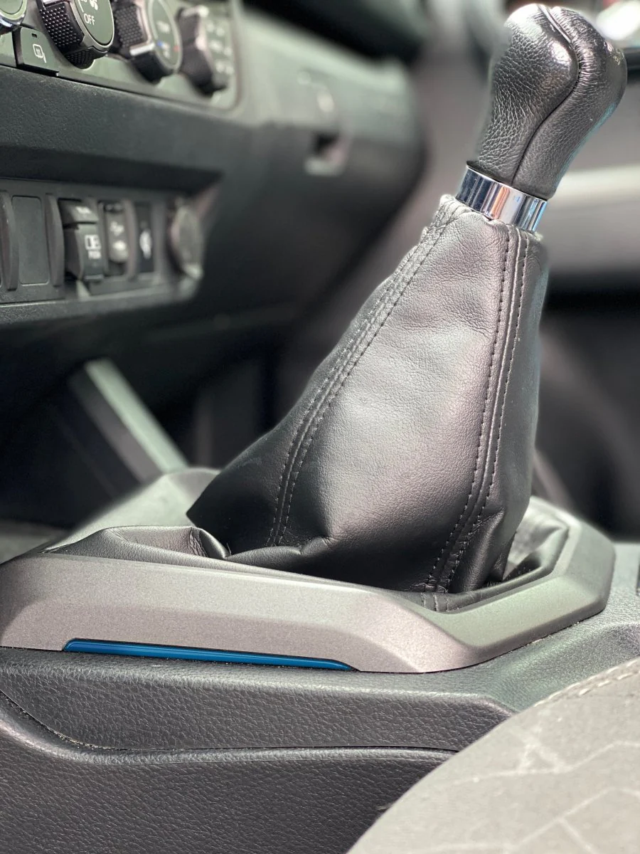 Tufskinz Side Center Console Line Inserts (Manual) for Tacoma (2016-2023) - Image 4