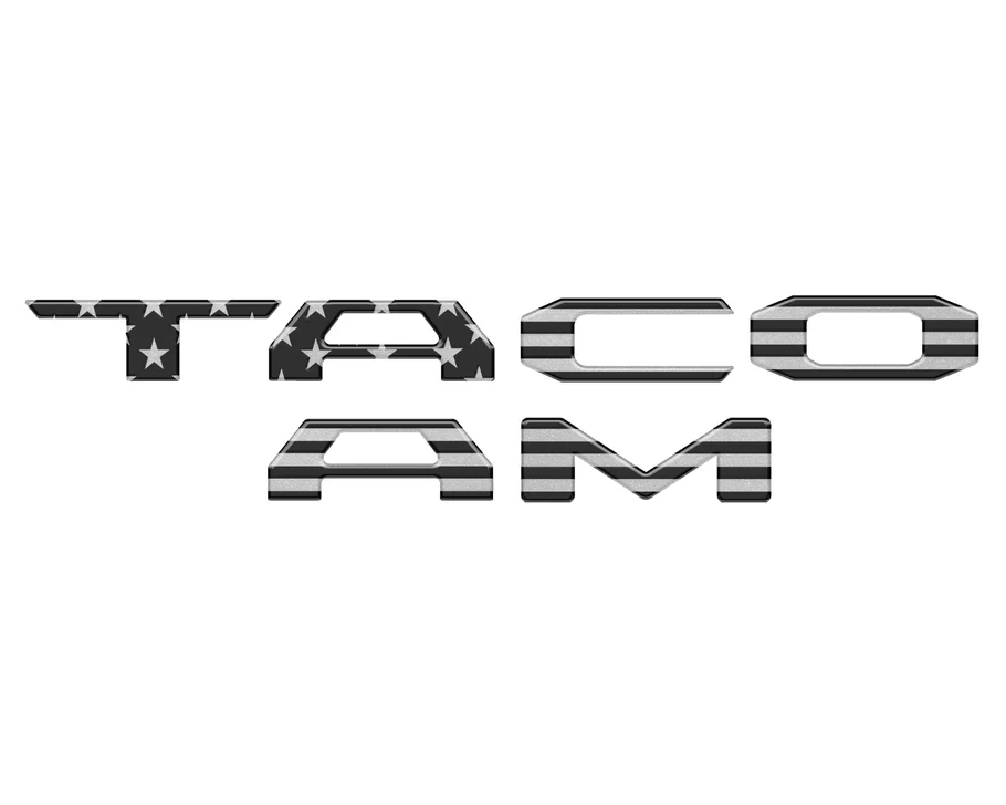 Tufskinz Tailgate Letter Inserts for Tacoma (2024-2026) - Image 5