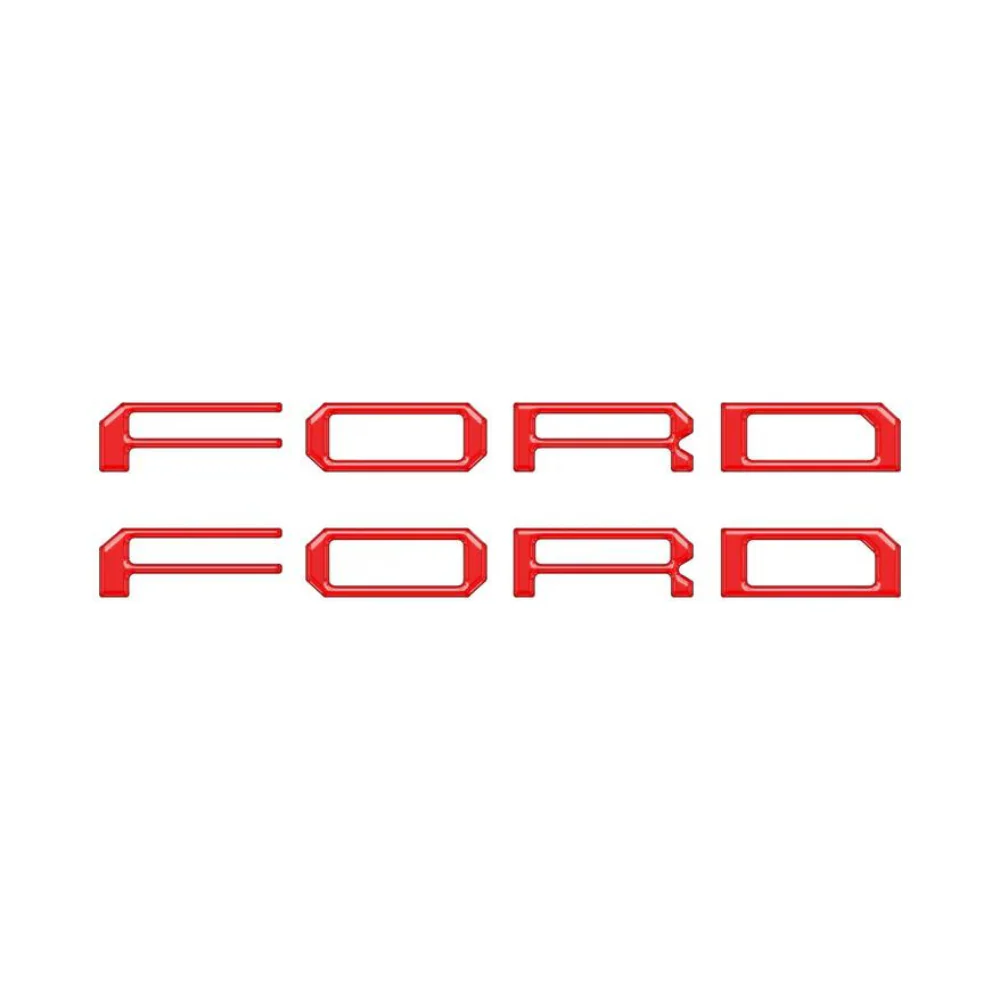 Tufskinz Tremor Running Board Letter Inserts for Ford Super Duty (2020-2026) - Image 3