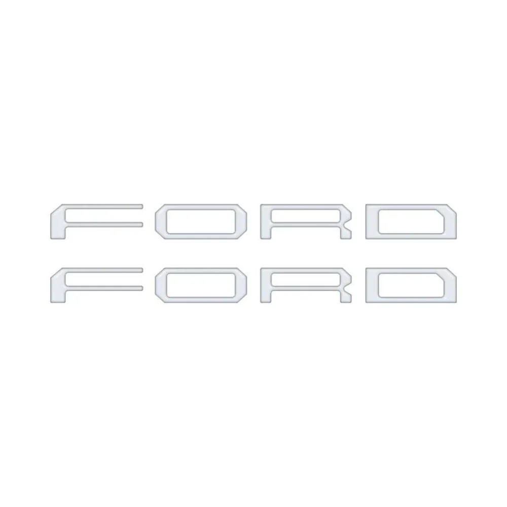 Tufskinz Tremor Running Board Letter Inserts for Ford Super Duty (2020-2026) - Image 9